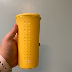 silicone travel cup